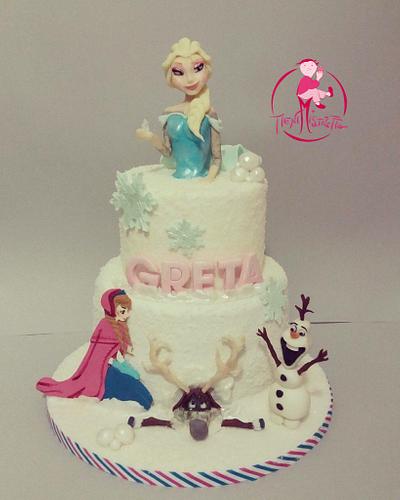 Frozen  - Cake by Daniela Mistretta 