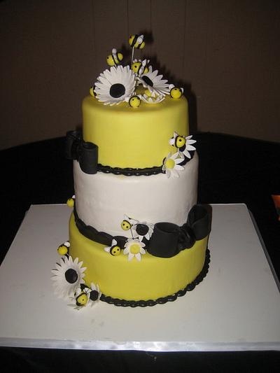 Bumble Bee Babee Shower - Cake by BAKED