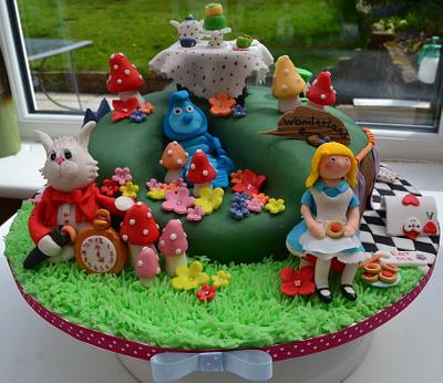 Alice in Wonderland - Cake by Tiers of Indulgence