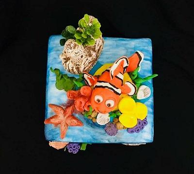 Baby Nemo in the pound  - Cake by Mydreamcake01