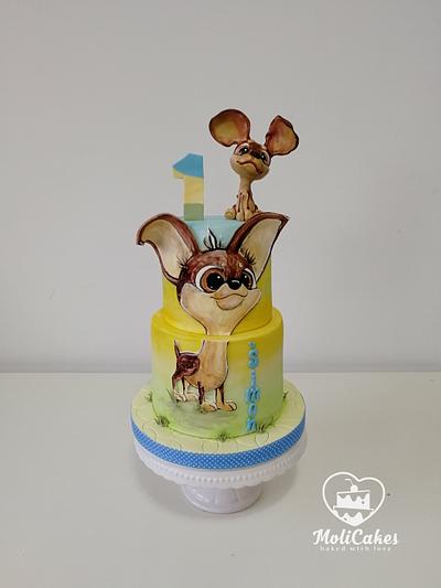 Chihuahua - Cake by MOLI Cakes