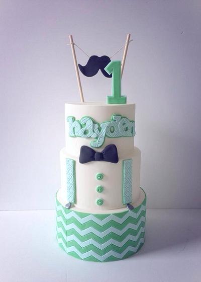 Little Man Cake  - Cake by Iced Creations