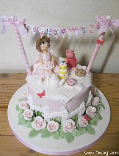 Picnic with Peppa cake - Cake by Rachel Manning Cakes