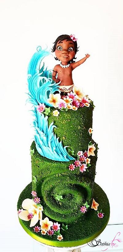 "Vaiana Cake by Sophia Fox" - Cake by Sophia  Fox