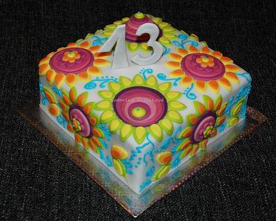 desigual cake - Cake by katarina139