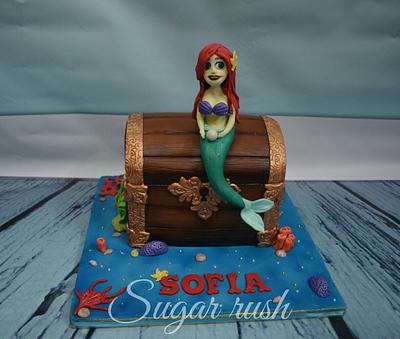 Ariel cake - Cake by Sara Mohamed