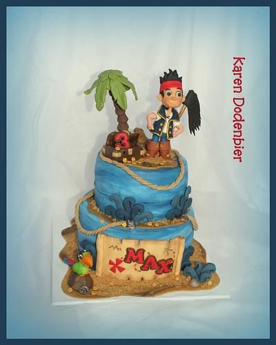 Jake and the neverland Pirates! - Cake by Karen Dodenbier