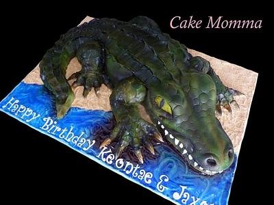 Gator Cake!! - Cake by cakemomma1979
