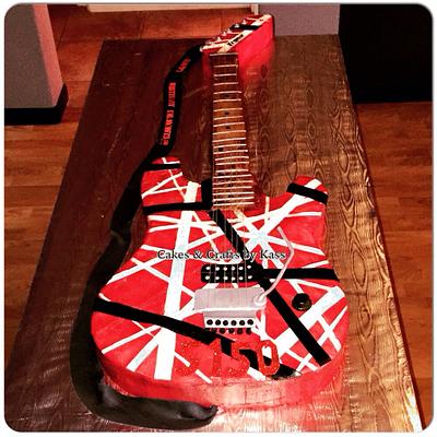 Guitar cake (buttercream)!  - Cake by Cakes & Crafts by Kass 