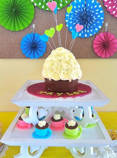 Cupcake and Tea cup- cupcakes - Cake by Shelly-Anne
