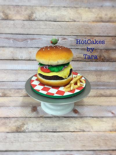 Hamburger Cake - Cake by HotCakes by Tara