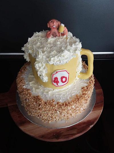 Happy birthday taart - Cake by Tineke