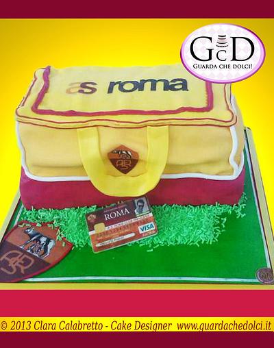 Roma calcio - football - Cake by Guardachedolci