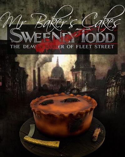 Sweeney Todd Cake - Cake by Mr Baker's Cakes