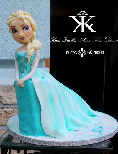 Never ending story :))  Frozen - Cake by Fatiha Kadi