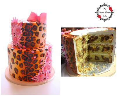 Leopard Print for Madison - Cake by My Sweet Dream Cakes