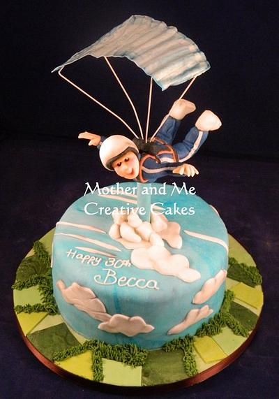 Sky Diver - Cake by Mother and Me Creative Cakes
