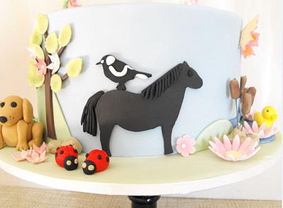 Scarlett's Birthday Cake - Cake by Esther Scott