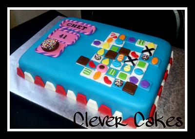 Candy Crush Saga Cake - Cake by Carrie Freeman