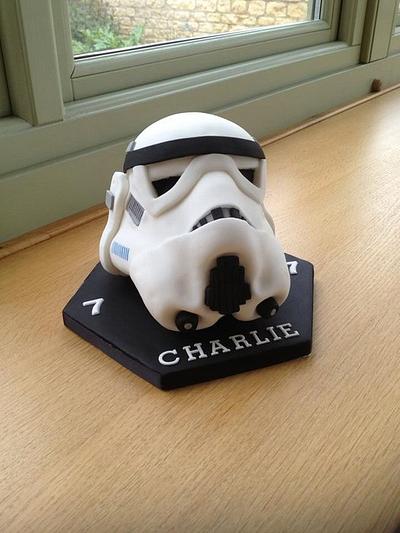 Storm Trooper RKT Topper - Cake by KarenSeal