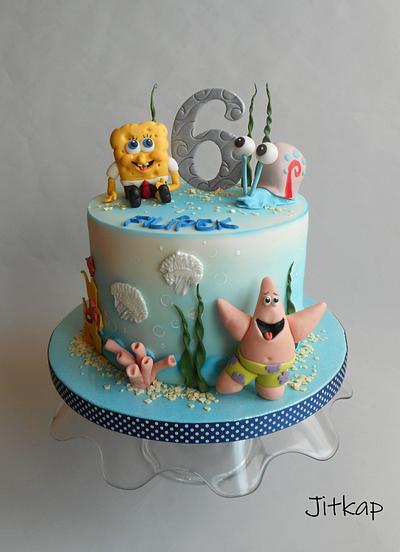 Spongebob cake - Cake by Jitkap