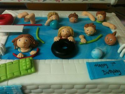 Pool Cake - Cake by Margarida Myers