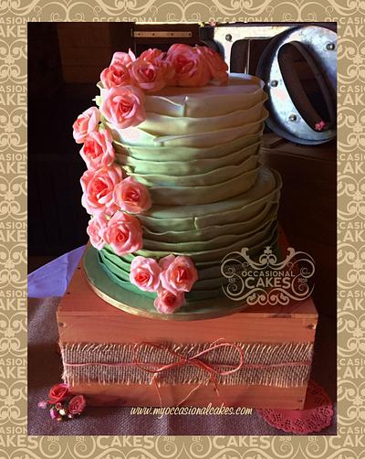 rustic wedding - Cake by Occasional Cakes