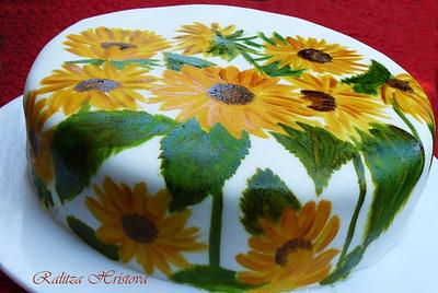 Sunflowers - Cake by Ralitza Hristova