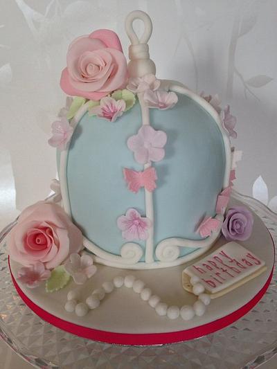 Birdcage Birthday Cake - Cake by SallyJaneCakeDesign