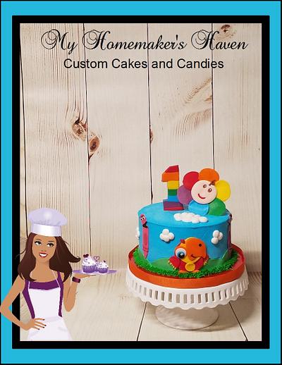 Baby's First Birthday Smash Cake - Cake by Janis