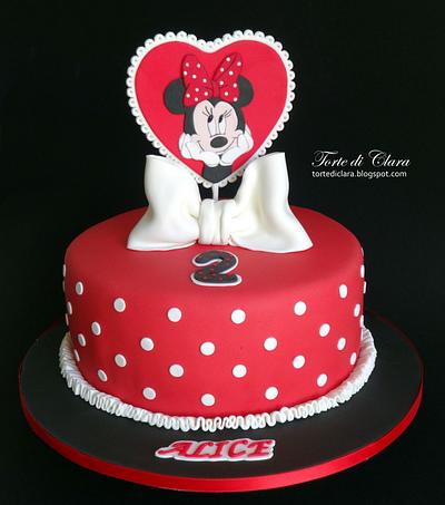 Minnie cake - Cake by Clara