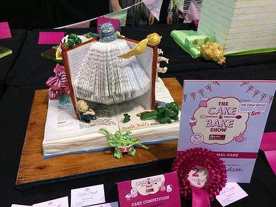 Children Stories, 2nd place Edinburgh Cake & Bake Show - Cake by Toots Sweet