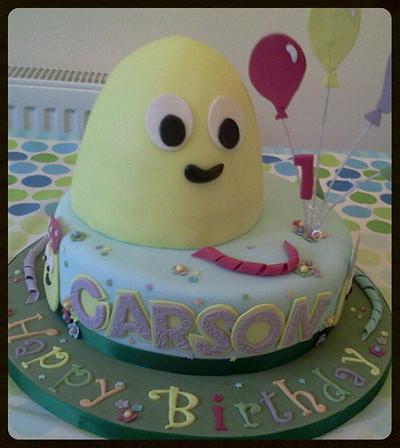 Carson's 1st birthday cake - Cake by Catherine
