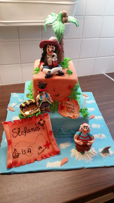 Jake & the Pirates - Cake by Nikoletta Giourga