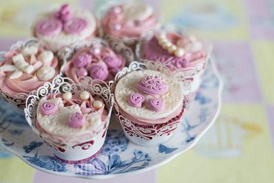 Vintage Cupcakes - Cake by Vanessa Platt  ... Ness's Cupcakes Stoke on Trent