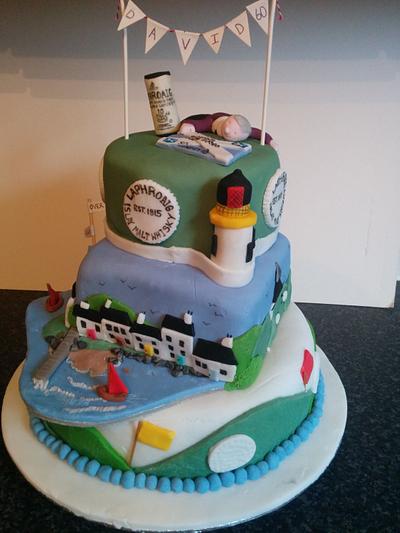 over the hill and far away - Cake by Katherine De Stefano