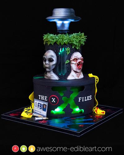X-Files Project  - Cake by Andres Enciso