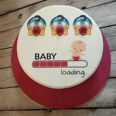 Baby loading - Cake by nef_cake_deco