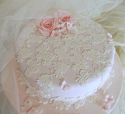 Lace vintage cake - Cake by Sugar&Spice by NA