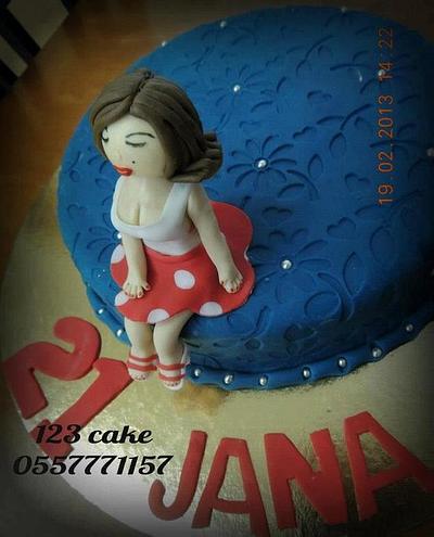 birthday cake - Cake by Hiyam Smady
