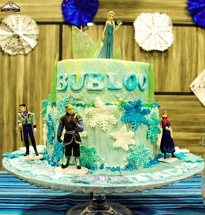 Frozen fever continues - Cake by Smitha Arun