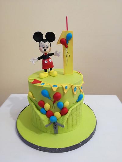 Mickey for Stefan - Cake by KamiSpasova
