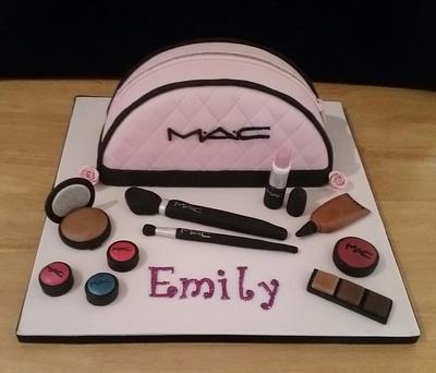 MAC Make-Up Case Cake - Cake by Sugar Chic