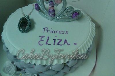 Princess sofia cake - Cake by CakesByTonilou