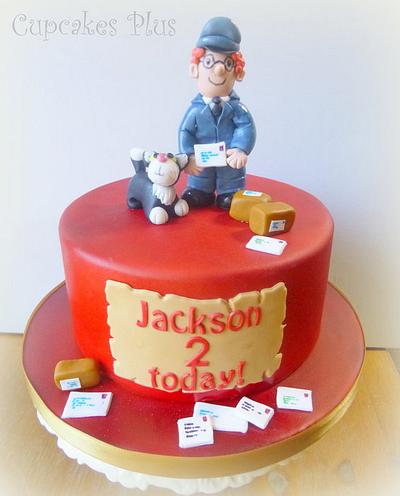 Postman Pat cake - Cake by Janice Baybutt