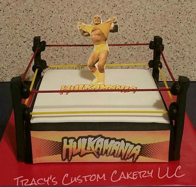 Hulkamania Cake - Cake by Tracy's Custom Cakery LLC