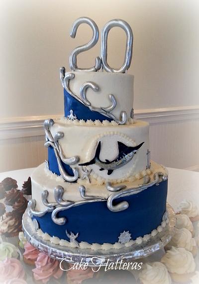 Hatteras N.C. Blue Marlin Capital of the World - Cake by Donna Tokazowski- Cake Hatteras, Martinsburg WV