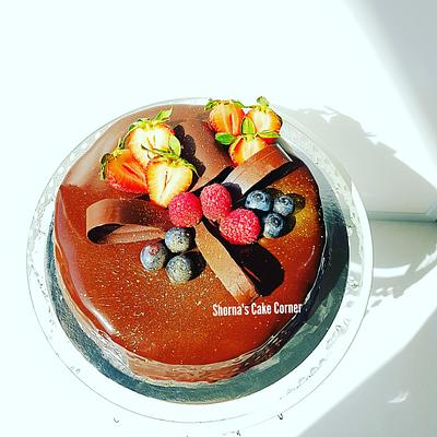 Flourless chocolate cake  - Cake by Shorna's Cake Corner