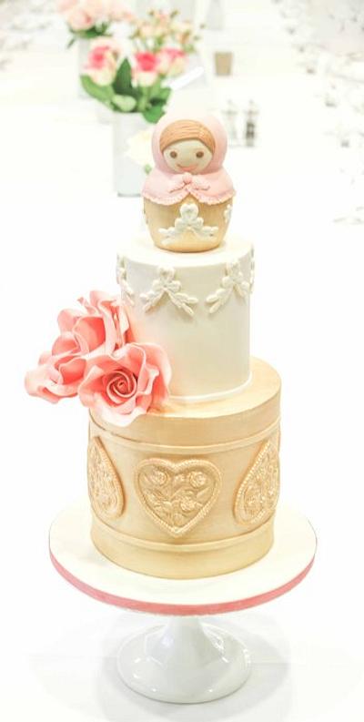 Russian Doll Wedding Cake - Cake by Alma Pasteles