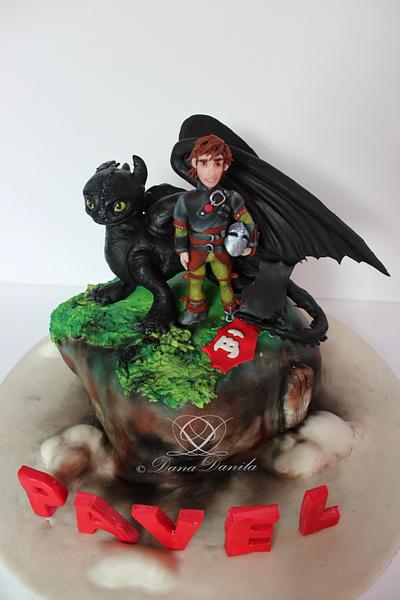 How To Train Your Dragon Cake - Cake by Dana Danila